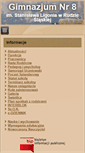 Mobile Screenshot of g8.halemba.edu.pl